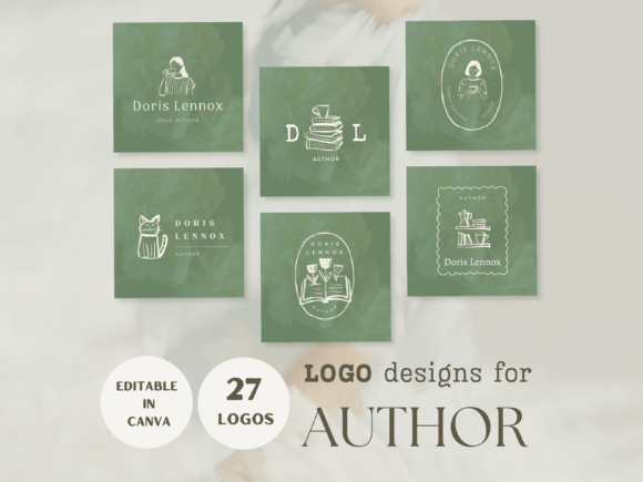 Download Author Canva Logo Template - Canva logo template Collection