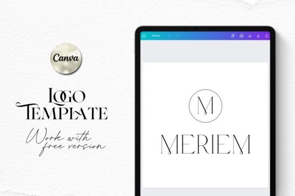 Download Canva Logo Template – Meriem - Canva logo template Collection