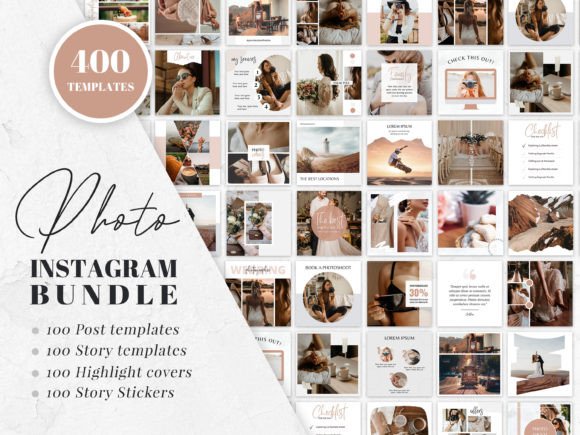 Download Photographer Instagram Bundle - Instagram bundle Collection