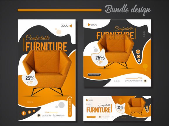 Download Furniture Social Media Bundle Template - Social media bundle Collection