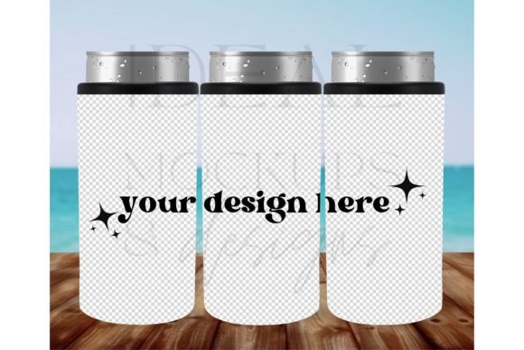 Download 12oz Slim Can Cooler PNG Mockup - Slim Collection