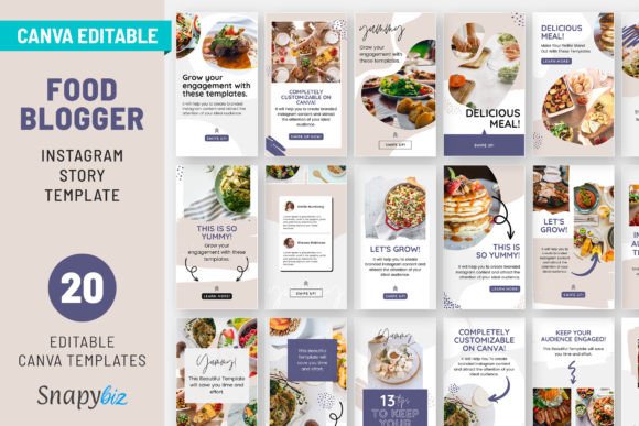 Download Food Story Template - Premium Resources